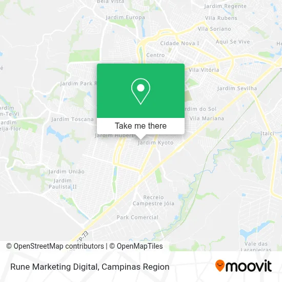 Rune Marketing Digital map
