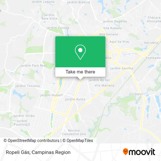 Ropeli Gás map
