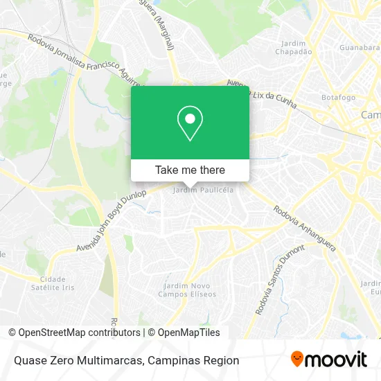 Quase Zero Multimarcas map