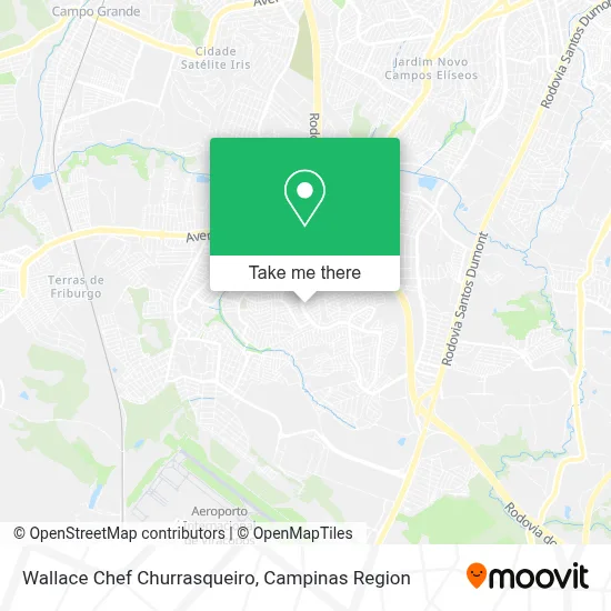 Wallace Chef Churrasqueiro map