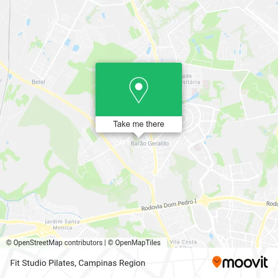 Fit Studio Pilates map