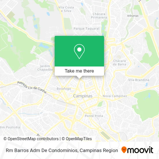 Rm Barros Adm De Condomínios map
