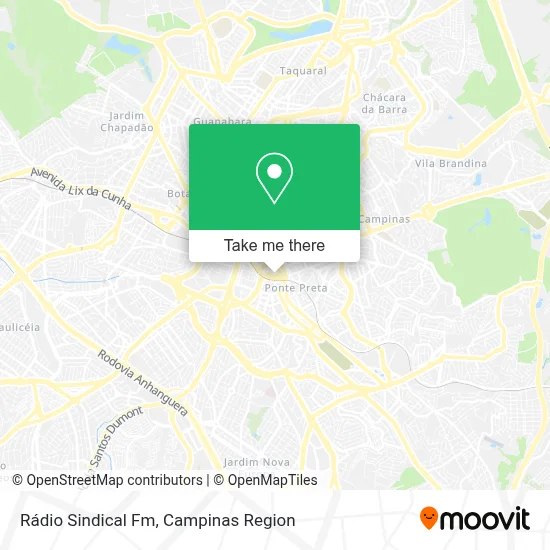 Rádio Sindical Fm map