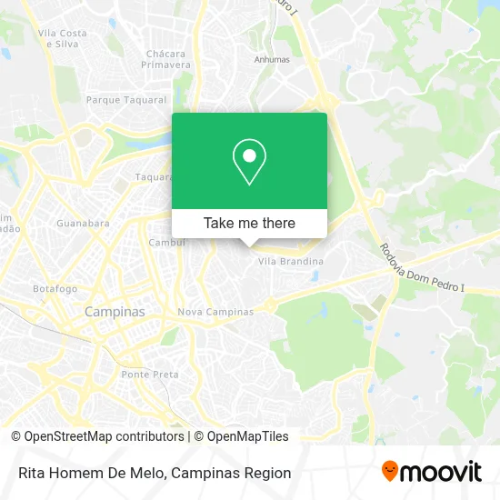 Rita Homem De Melo map