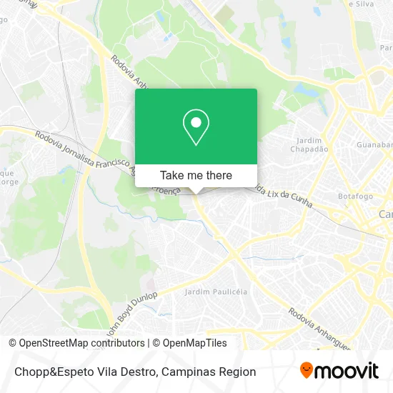 Chopp&Espeto Vila Destro map