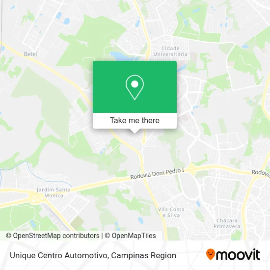 Unique Centro Automotivo map