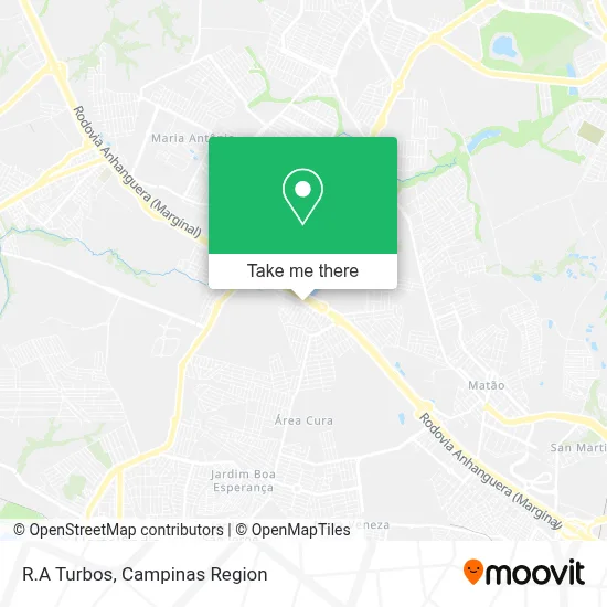 R.A Turbos map
