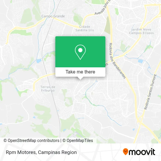 Rpm Motores map