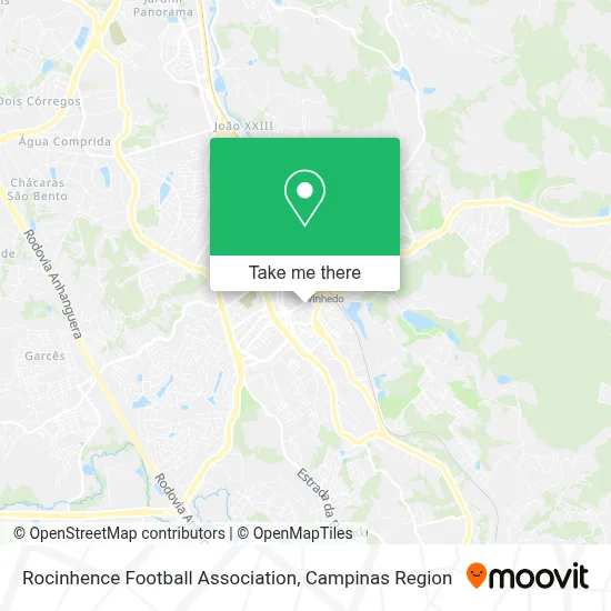 Rocinhence Football Association map
