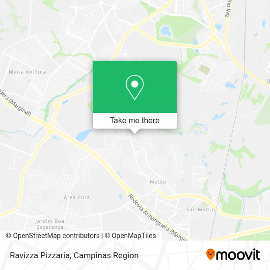 Ravizza Pizzaria map