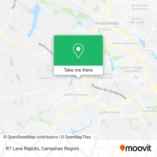 R7 Lava Rapido map