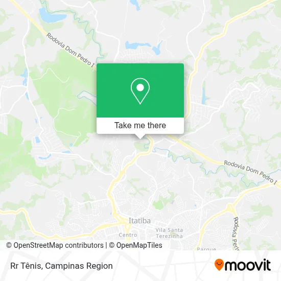 Rr Tênis map