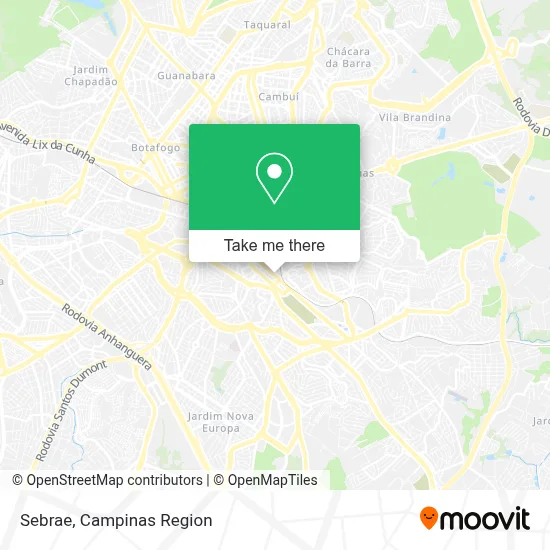 Sebrae map