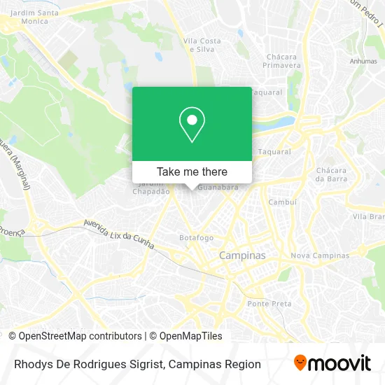 Rhodys De Rodrigues Sigrist map