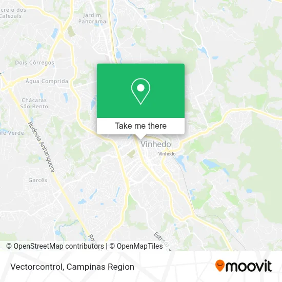 Vectorcontrol map