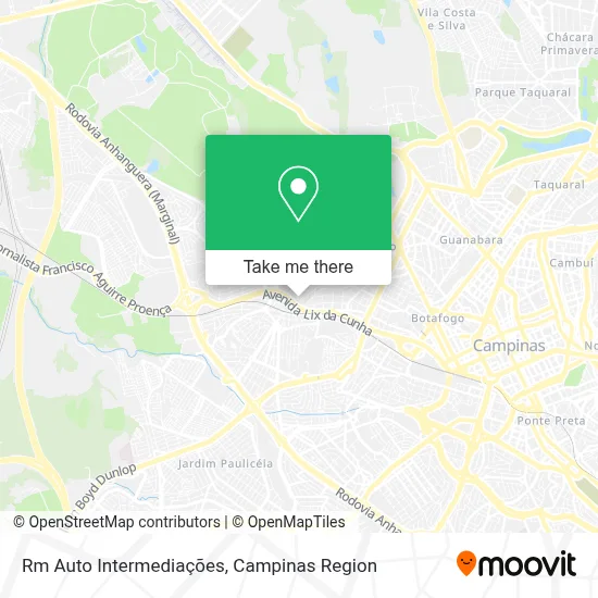 Rm Auto Intermediações map