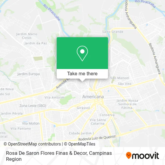 Rosa De Saron Flores Finas & Decor map