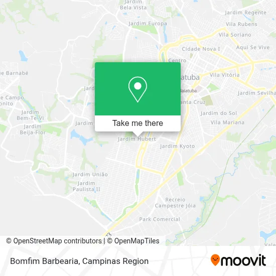 Bomfim Barbearia map