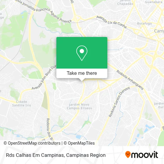 Rds Calhas Em Campinas map