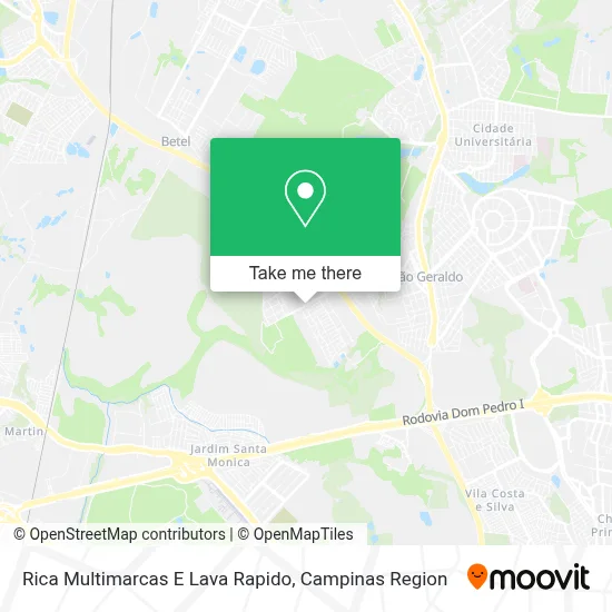 Rica Multimarcas E Lava Rapido map
