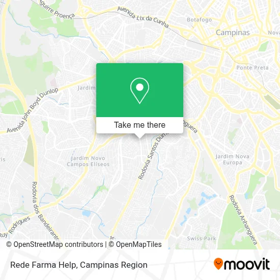 Rede Farma Help map