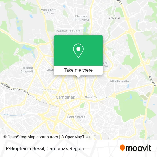 R-Biopharm Brasil map