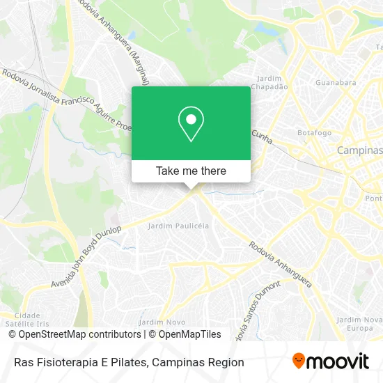 Ras Fisioterapia E Pilates map