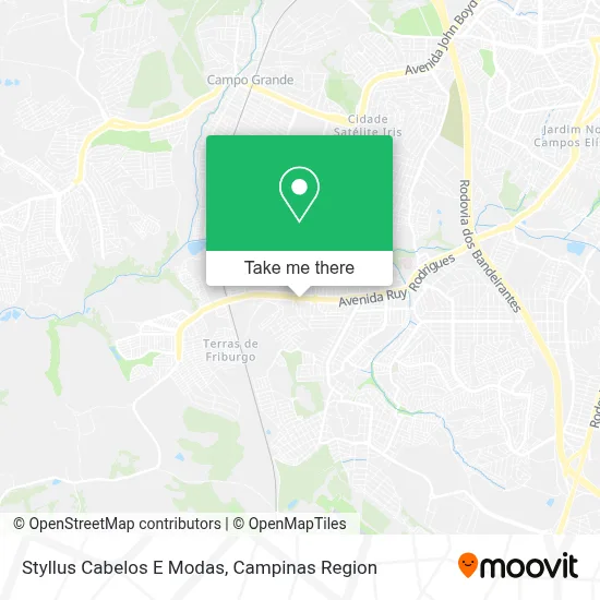 Styllus Cabelos E Modas map