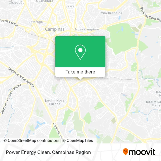 Power Energy Clean map
