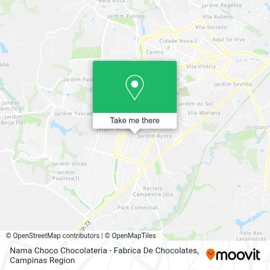 Nama Choco Chocolateria - Fabrica De Chocolates map