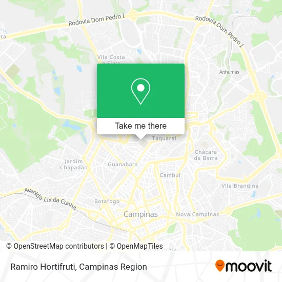 Ramiro Hortifruti map