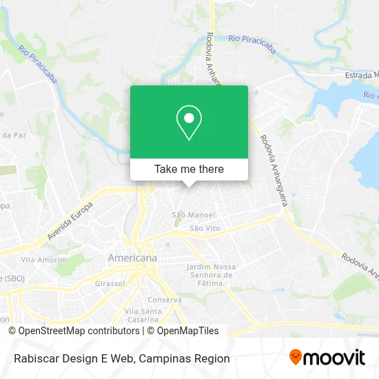 Rabiscar Design E Web map