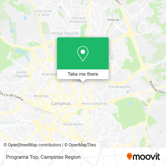 Programa Top map