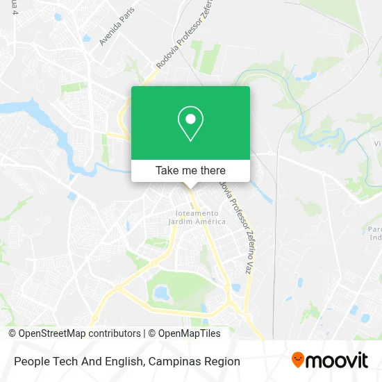 People Tech And English map