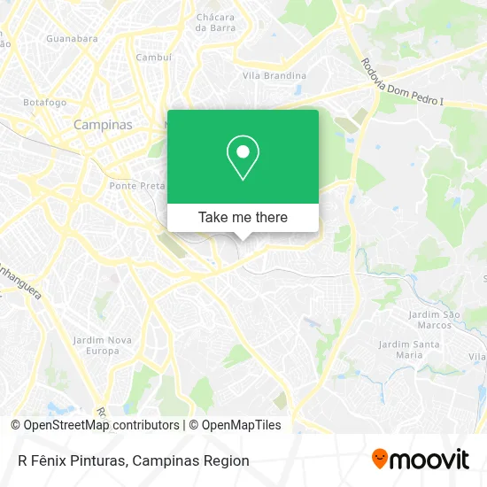 R Fênix Pinturas map