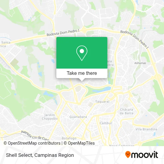 Shell Select map
