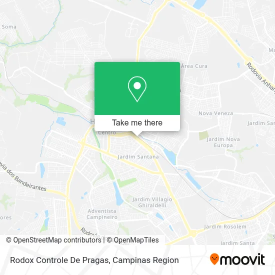 Rodox Controle De Pragas map