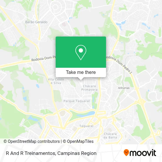 R And R Treinamentos map
