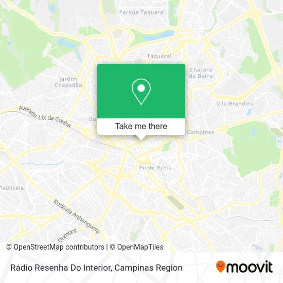 Rádio Resenha Do Interior map