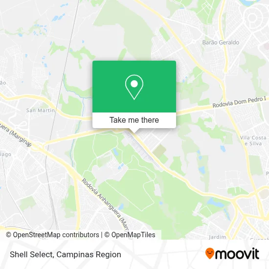 Shell Select map
