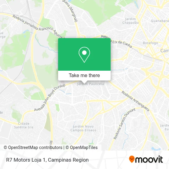 R7 Motors Loja 1 map