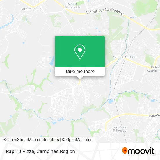 Rapi10 Pizza map