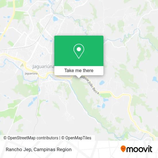 Rancho Jep map