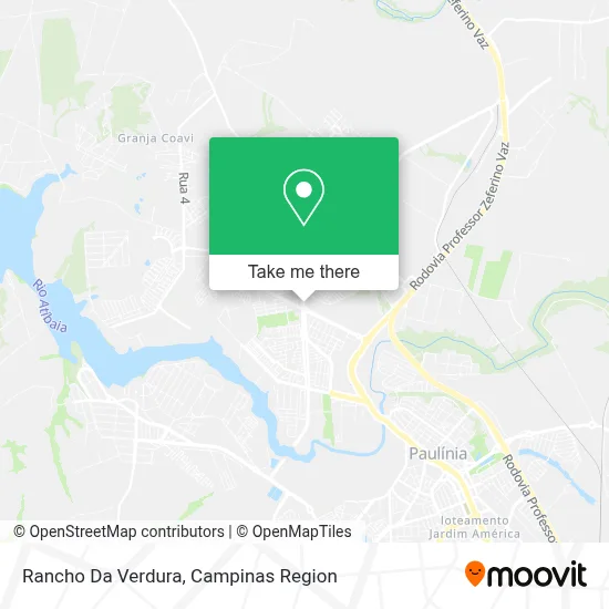 Rancho Da Verdura map