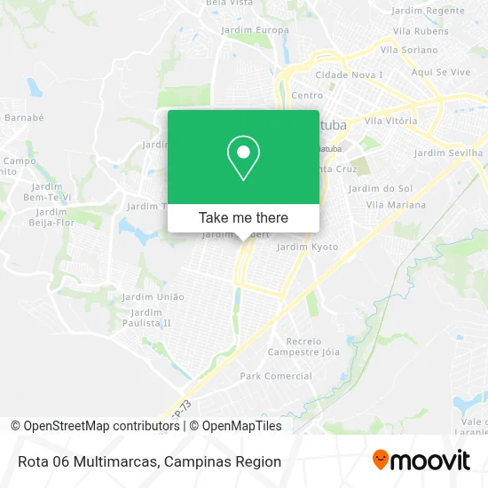 Rota 06 Multimarcas map