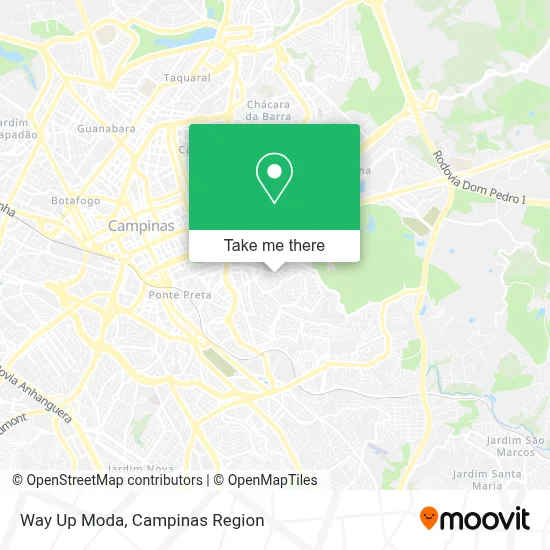 Way Up Moda map
