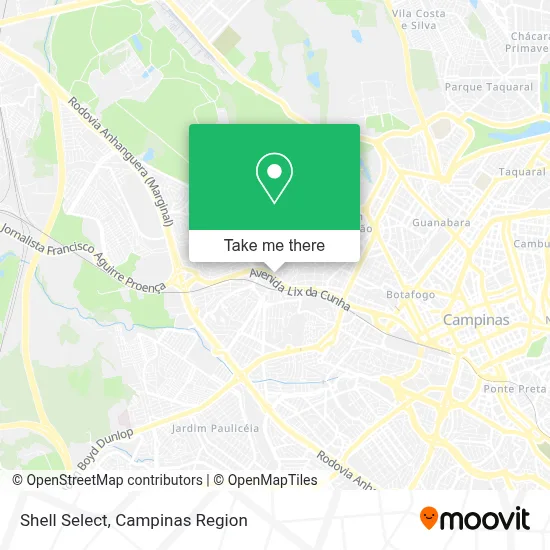 Shell Select map