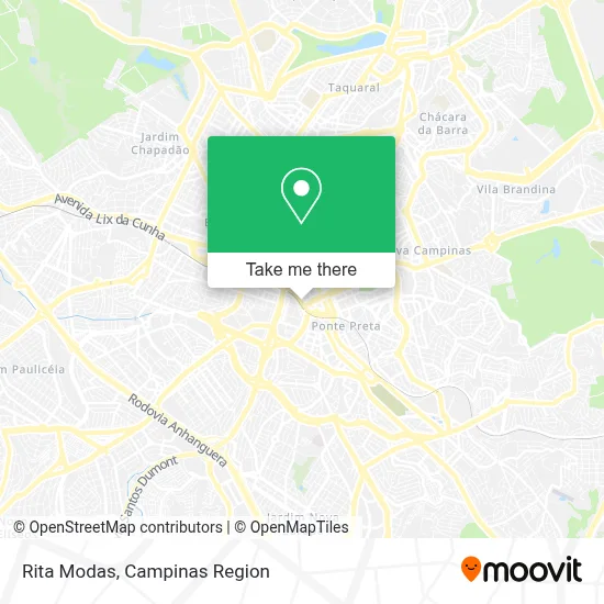 Rita Modas map
