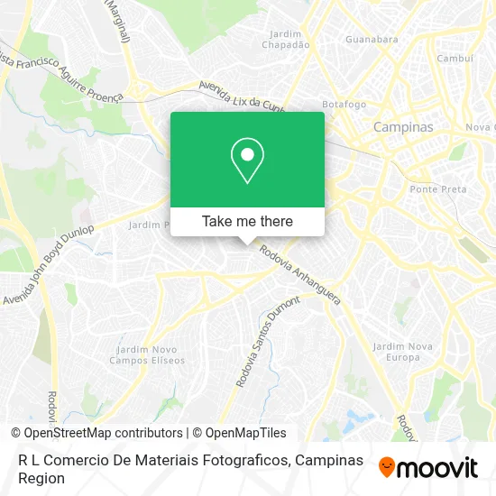 R L Comercio De Materiais Fotograficos map