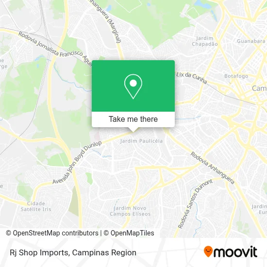 Rj Shop Imports map